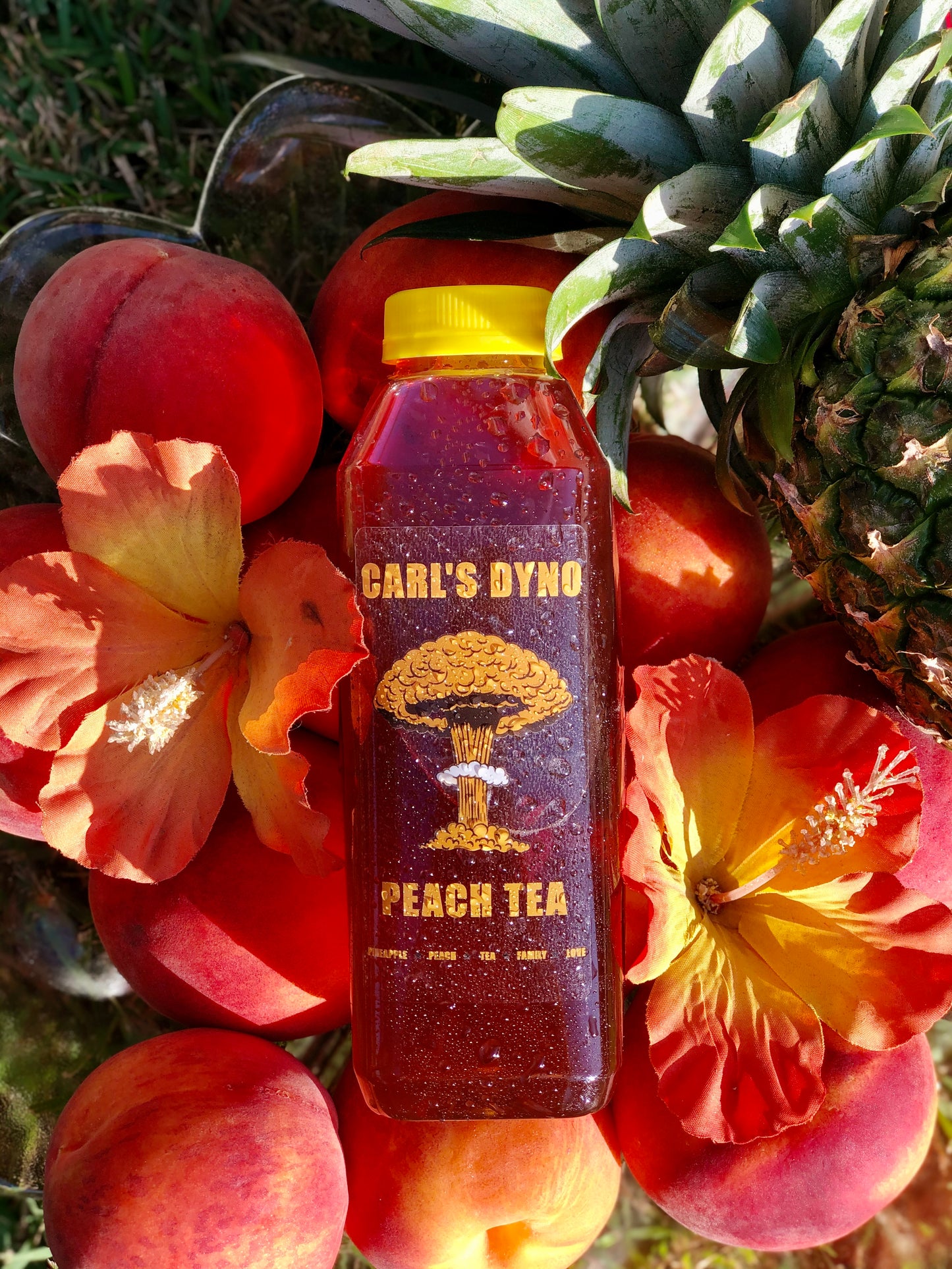 Carl's Dyno Peach Tea (Individual )