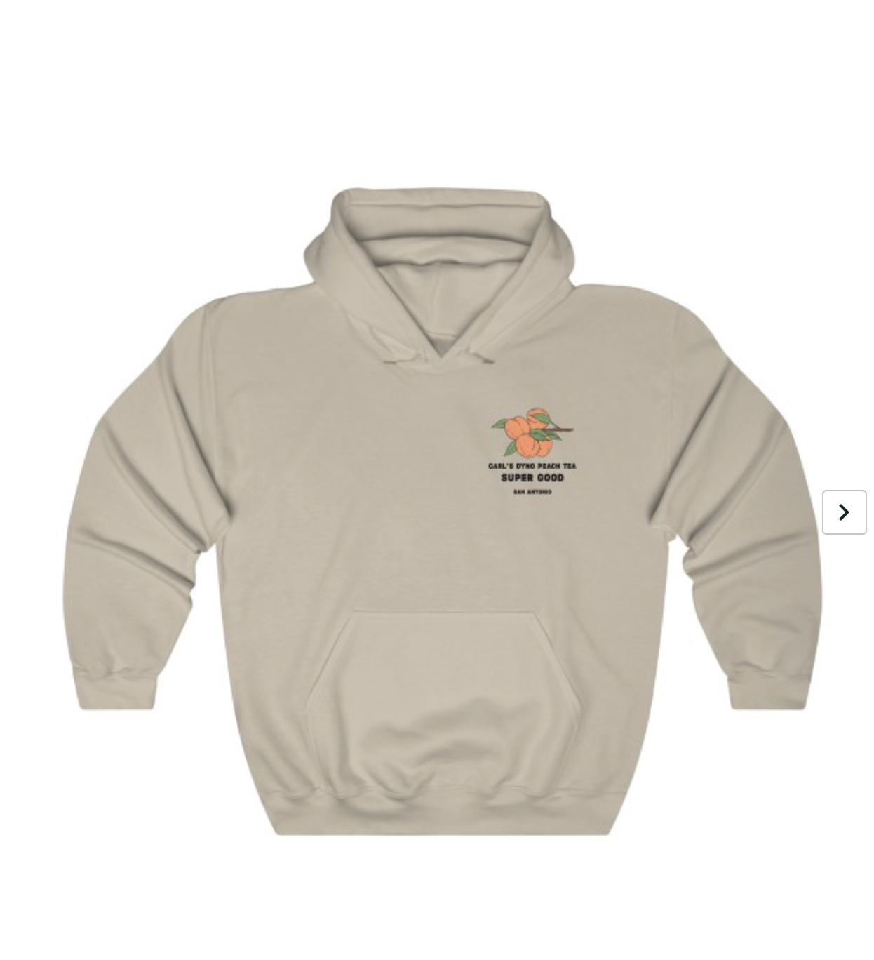 Vanilla Sand "Super Good" Statement Hoodie